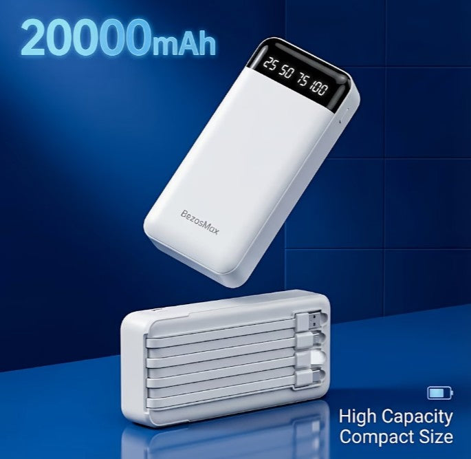 20000mAh Laptop Power Bank with Digital Display