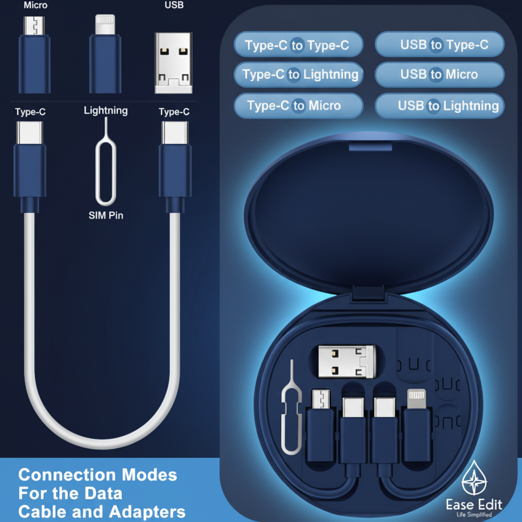 Premium Blue Adapter Kit Infographic