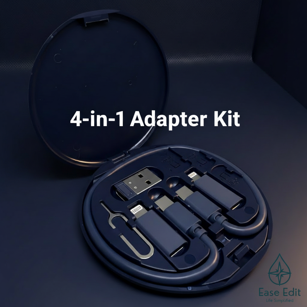 4-in-1 Adapter Kit with EaseEdit Logo