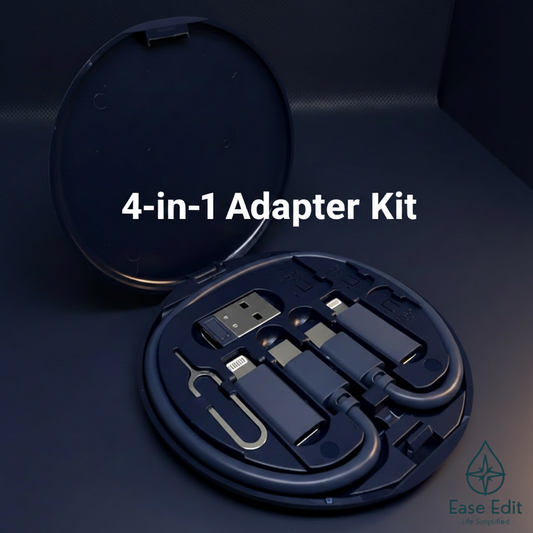 4-in-1 Adapter Kit with EaseEdit Logo