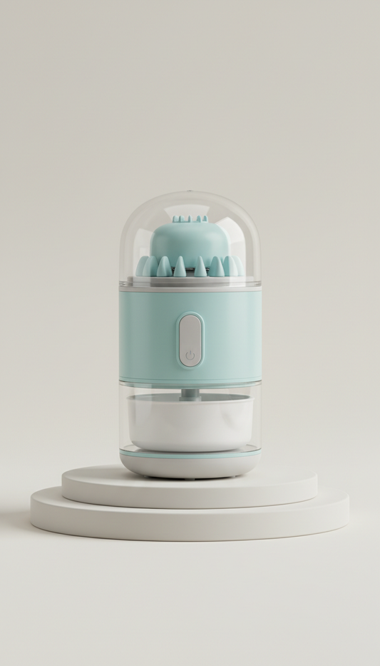 Automatic Makeup Brush Cleaner Compact Design