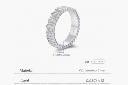 Eternity Band Ring - No Brand