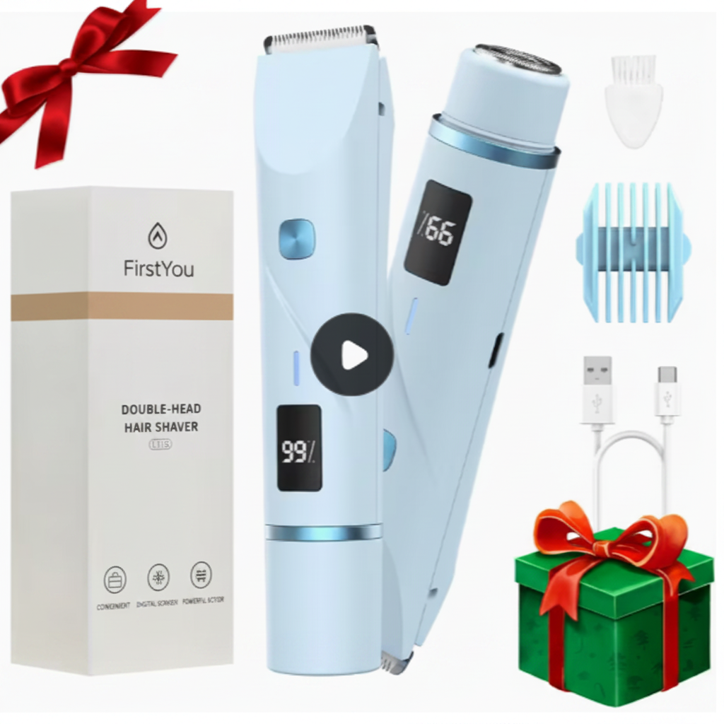 FirstYou Double-Head Hair Shaver – Branded Box