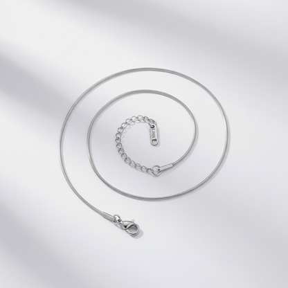 Premium Silver Snake Chain Necklace