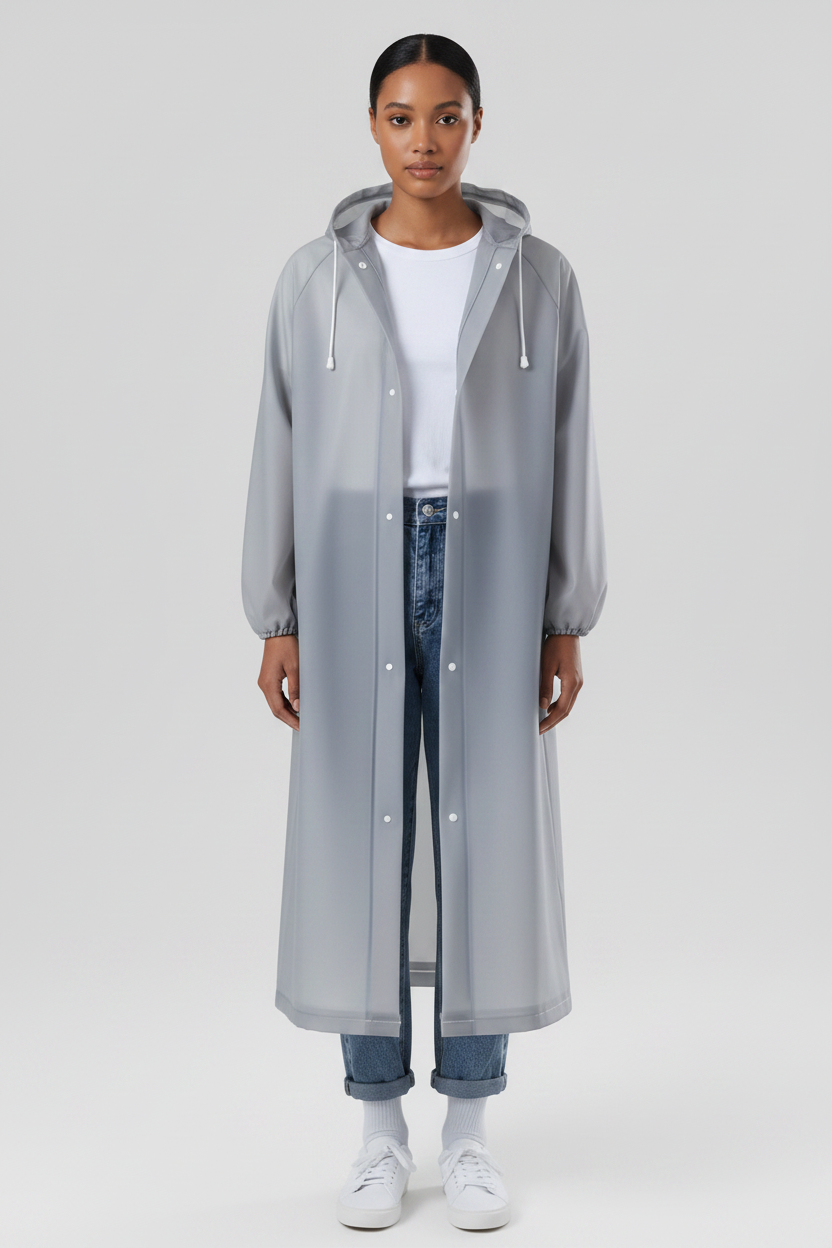 SA Model Raincoat Product Shot
