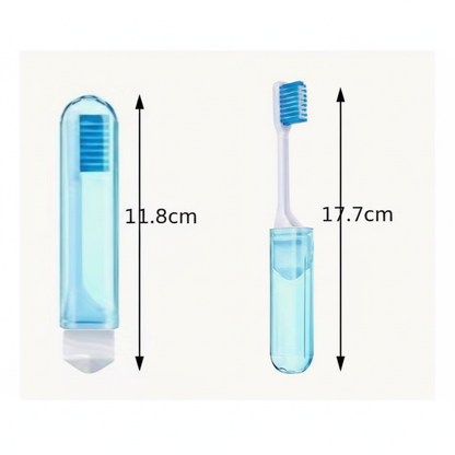 Travel Toothbrush Case - Size Guide